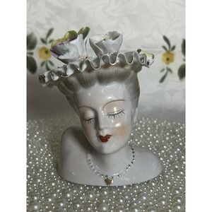Unique Vintage Lady Head, Occupied Japan, Unmarked